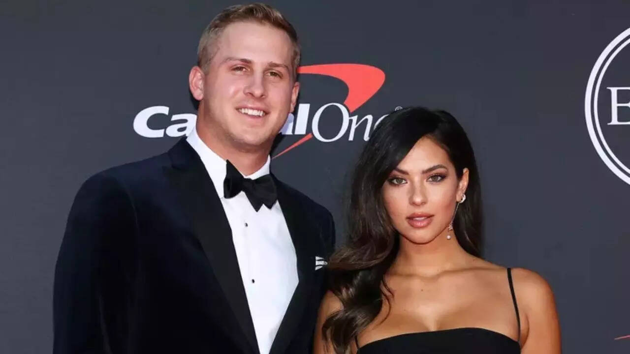 Jared Goff and wife Christen Harper celebrates birth of baby girl — Meet  Romy Isabelle Goff | NFL News - Times of India