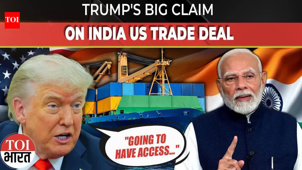 “We're going to have access..." Trump Hints at India-US Trade Deal