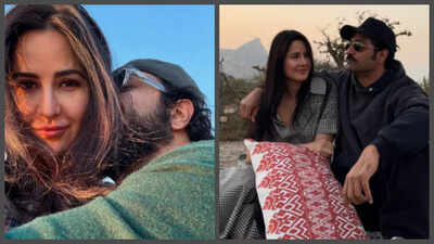 Vicky Kaushal kisses birthday girl Katrina Kaif as he shares some cosy UNSEEN moments with her - See inside