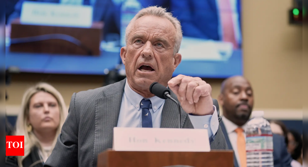 HHS secretary Robert F Kennedy Jr fires two top aides; senior Trump official ousted, interim chief appointed