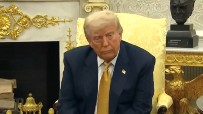  'We bombed the hell out of Iran,' says Donald Trump; 'they wanna negotiate badly'