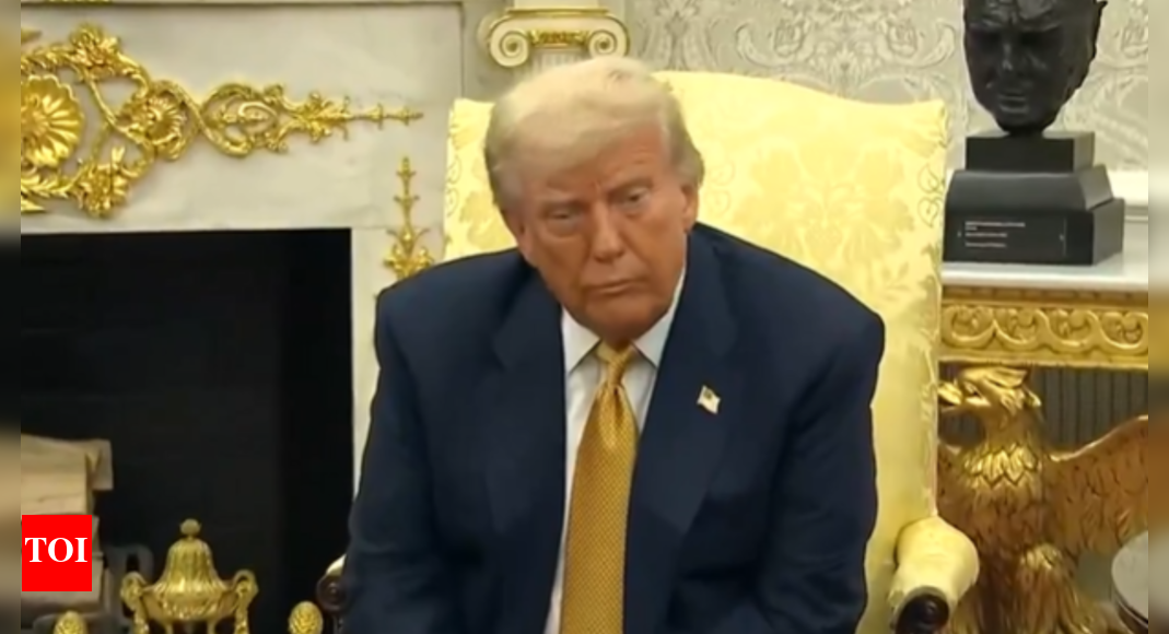'We bombed the hell out of Iran,' says Trump; 'they wanna negotiate badly'