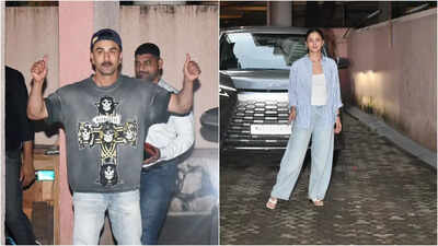 Ranbir Kapoor and Alia Bhatt visit Sanjay Leela Bhansali’s office; fans anticipate an update on 'Love And War' - Watch video