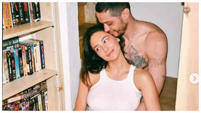 Pete Davidson and Elsie Hewitt are expecting their first child; couple announce pregnancy with ultrasound preview - PICS