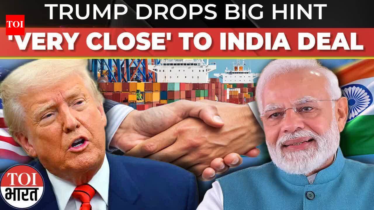 Donald Trump Hints at India Trade Deal, Says 'Very Close' As August 1 ...