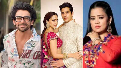Bharti Singh, Sunil Grover and other TV stars congratulate Sidharth Malhotra and Kiara Advani as they welcome a baby girl; see post
