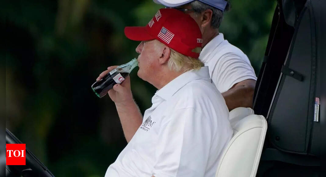 Trump says Coca-Cola agreed to use ‘real’ cane sugar for Coke in US; Does it have any real health benefits? - Times of India