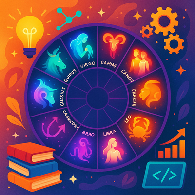 Zodiaco y cerebro: los signos más inteligentes, según la astrología