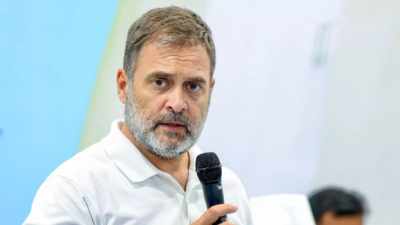  Rahul Gandhi repeats voter theft charge; asks if EC is now BJP's 'election chori' branch
