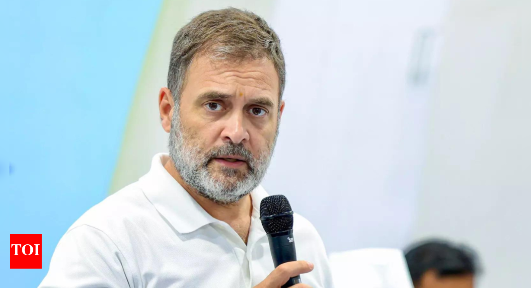 Bihar SIR: Rahul Gandhi repeats voter theft charge; asks if EC is now BJP's 'election chori' branch