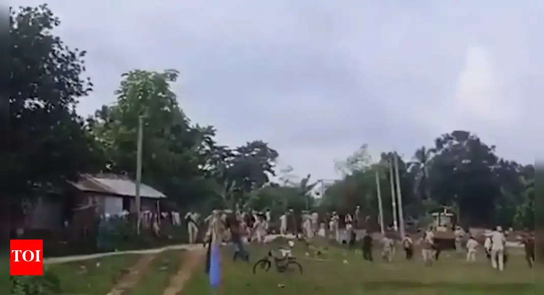 Violence during Assam eviction drive: Settlers clash with police-forest team; 1 dead
