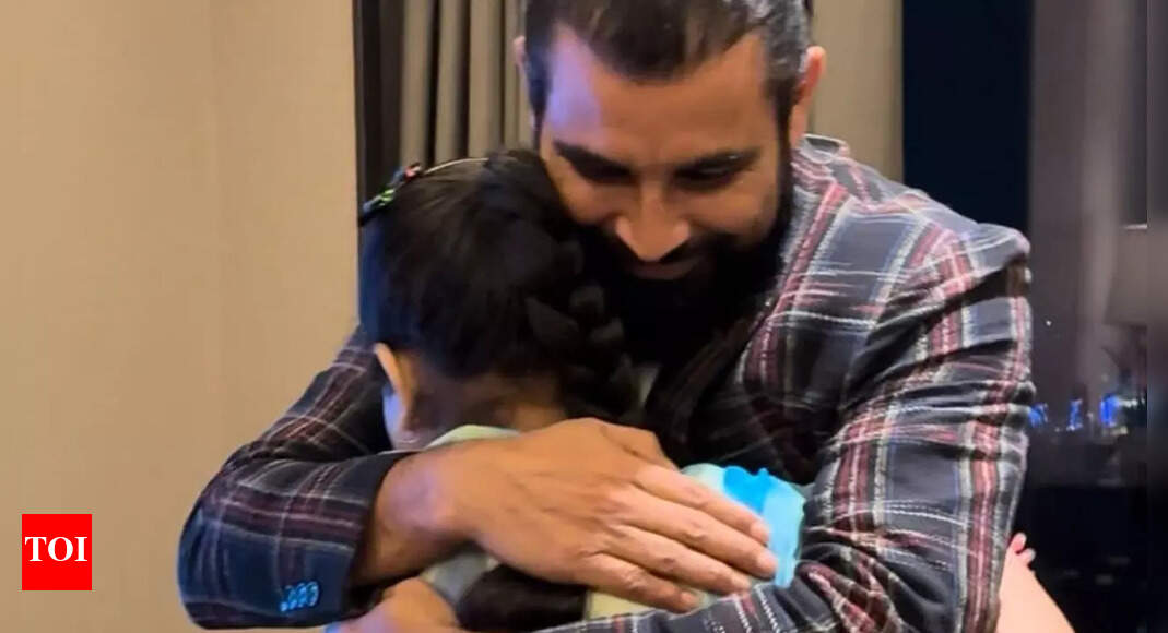 Photos: Shami shares emotional birthday post for daughter - read