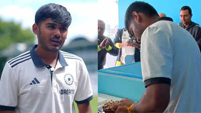 Cricket: 'There won't be a bigger moment in my life' - India U19 captain celebrates 18th birthday at Lord's