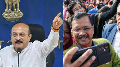  BJP alleges AAP leaders bought mobiles with government funds; AAP attacks rise in purchase cap