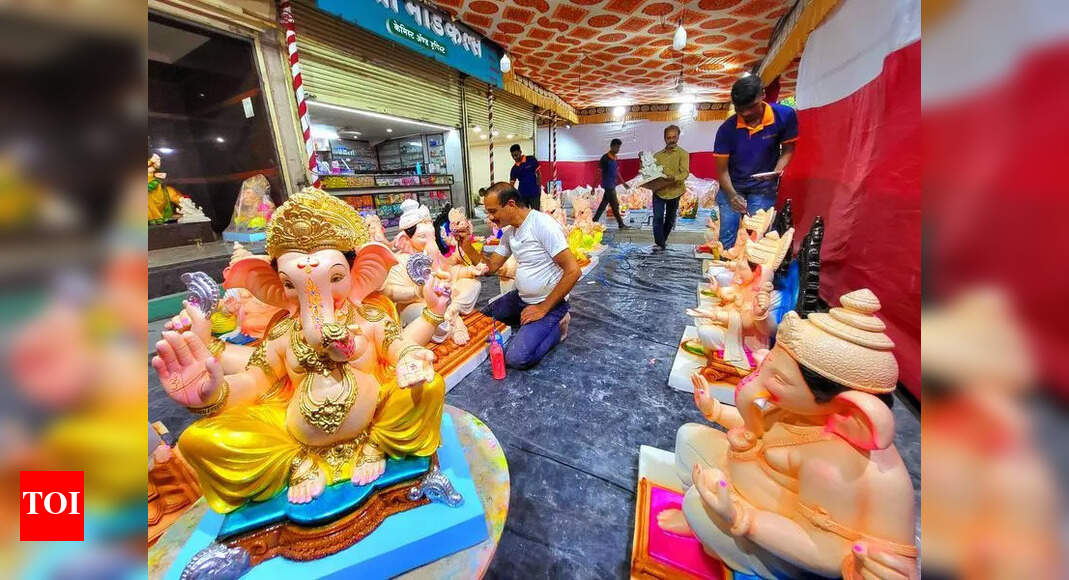 Fewer PoP idols for Ganeshotsav likely this year in Pune market after late high court ruling