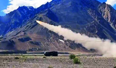 Indian Army Conducts 'Akash Prime' Air Defence System Trials At 15,000 Feet In Ladakh