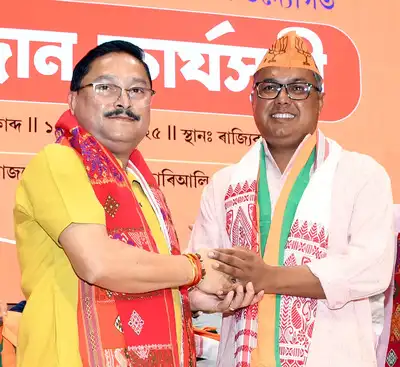 Former Ulfa deputy chief, Assam’s AAP ex-chief join BJP