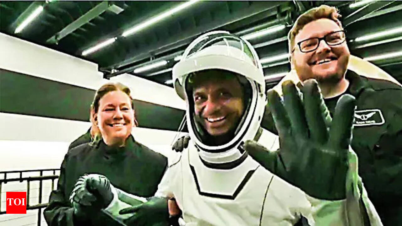 Shubanshu Shukla healthy, on a medical routine to restore baseline health -  The Times of India