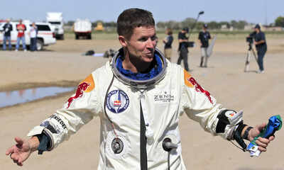  Watch Felix Baumgartner’s historic 2012 jump from the edge of space