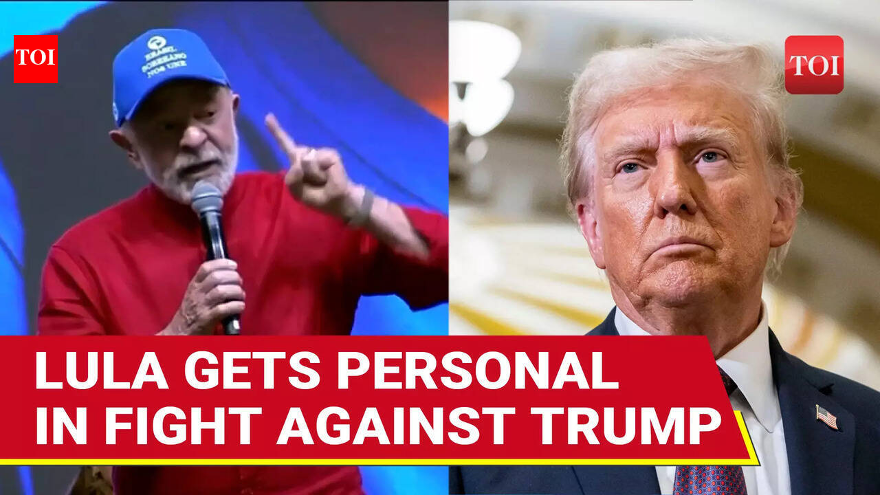 Brazil’s Lula Breathes FIRE At Trump For Tariff ‘Blackmail’ | ‘No ...