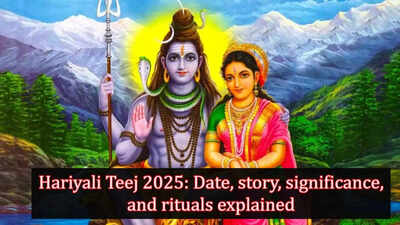 Hariyali Teej 2025: Date, story, significance, and rituals explained