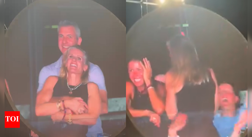Coldplay Kiss Cam: Internet identifies a second woman in the viral clip of  Andy Byron and Kristin Cabot; here's who she is - Times of India