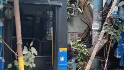Bengaluru bus accident: BMTC electric bus crashes into canteen in Peenya; 1 dead, several injured