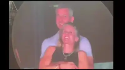  Astronomer CEO Andy Byron and HR Chief Kristin  Cabot spark controversy and laughs after the kiss cam's awkward moment - Check it out