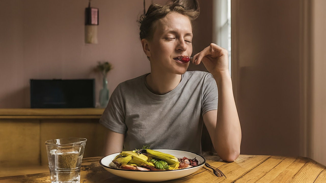 Image showcasing Unlock the Secrets of Good Digestion: The Benefits of Eating Slowly and ...