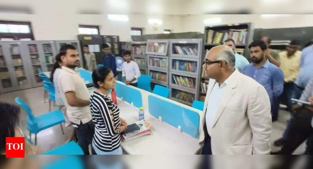 Dist library to soon get a makeover | Kanpur News - Times of India
