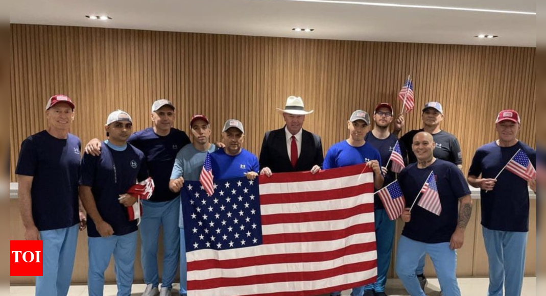 ‘Prayed for this day’: 10 Americans freed from Venezuelan prison in prisoner exchange programme; El Salvador releases over 200 Venezuelans