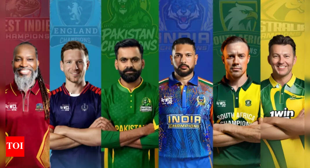 WCL 2025 squads: Full list of players, teams to feature in World Championship of Legends | Cricket News – Times of India