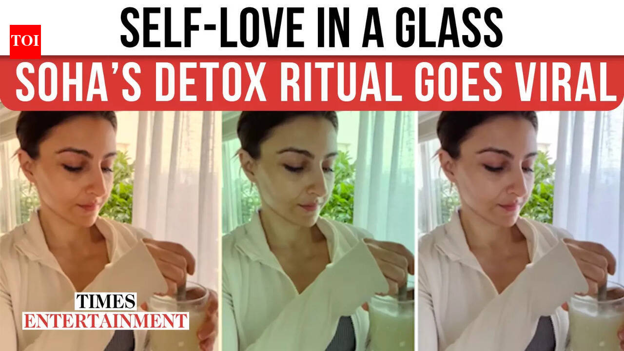 Forget Coffee! Soha Ali Khan’s Morning Ritual Is Pure Wellness Goals