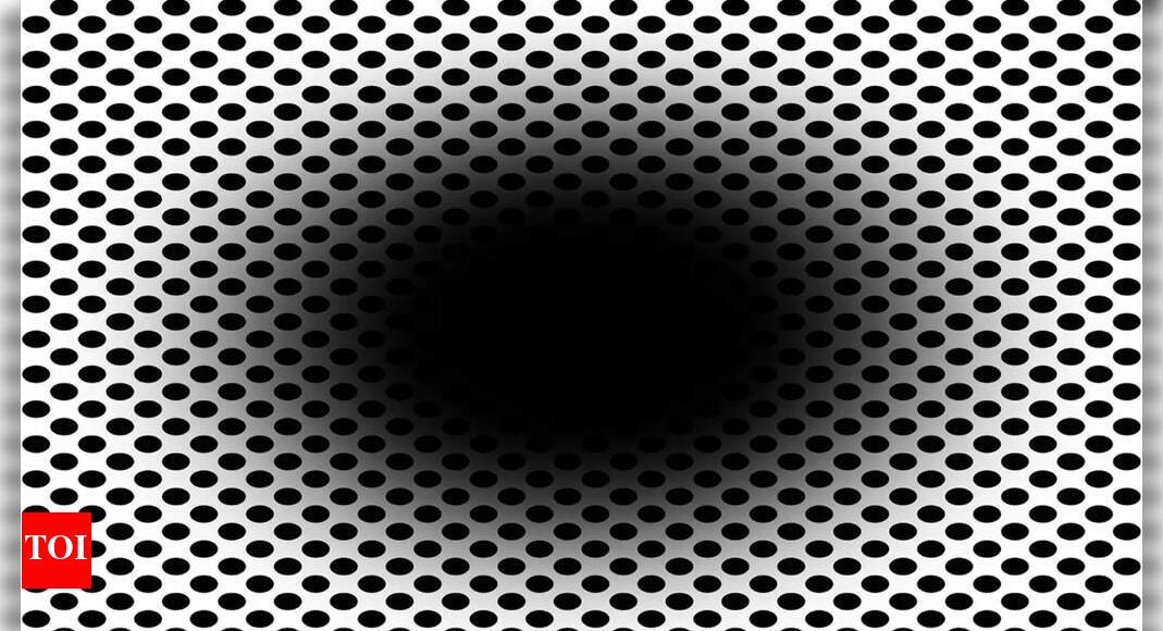 Optical illusion: This mysterious illusion can trick the human brain’s reflexes | – Times of India