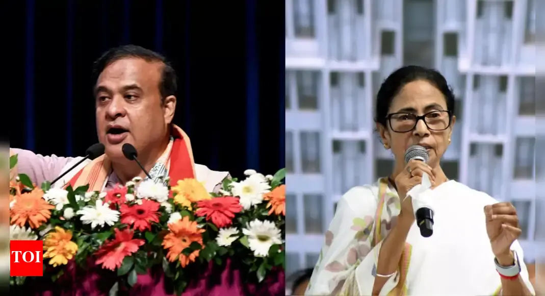 Himanta vs Mamata: Assam & Bengal CMs trade barbs over identity politics, infiltration