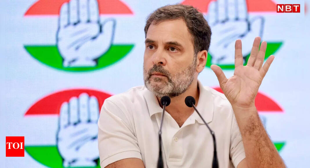 ‘80% of TV parts from China’: Rahul takes shot at centre over 'Make in India'