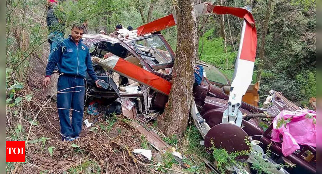 Uttarkashi chopper crash that killed 6: AAIB says pilot tried highway landing