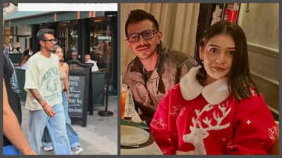 Yuzvendra Chahal and RJ Mahvash fuel dating rumours after being spotted together holidaying in London - WATCH video