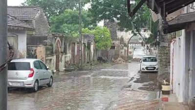 Banaskantha drenched, heavy rain expected today