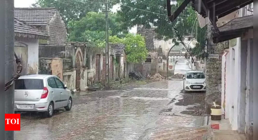 Banaskantha drenched, heavy rain expected today | Rajkot News - Times of India