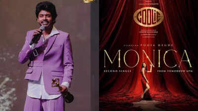 Choreographer Sandy thanks all for loving the 'Monica' song from 'Coolie' so dearly