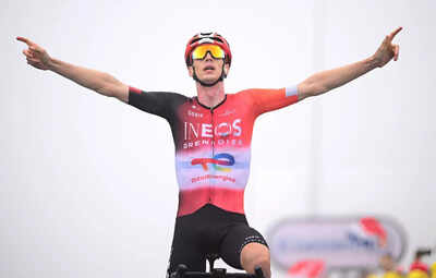 Ineos driver hits spectator while chasing Thymen Arensman up the Col de Peyresourde