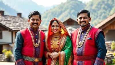  Two Himachal brothers marry same woman in tribal polyandry tradition; videos go viral