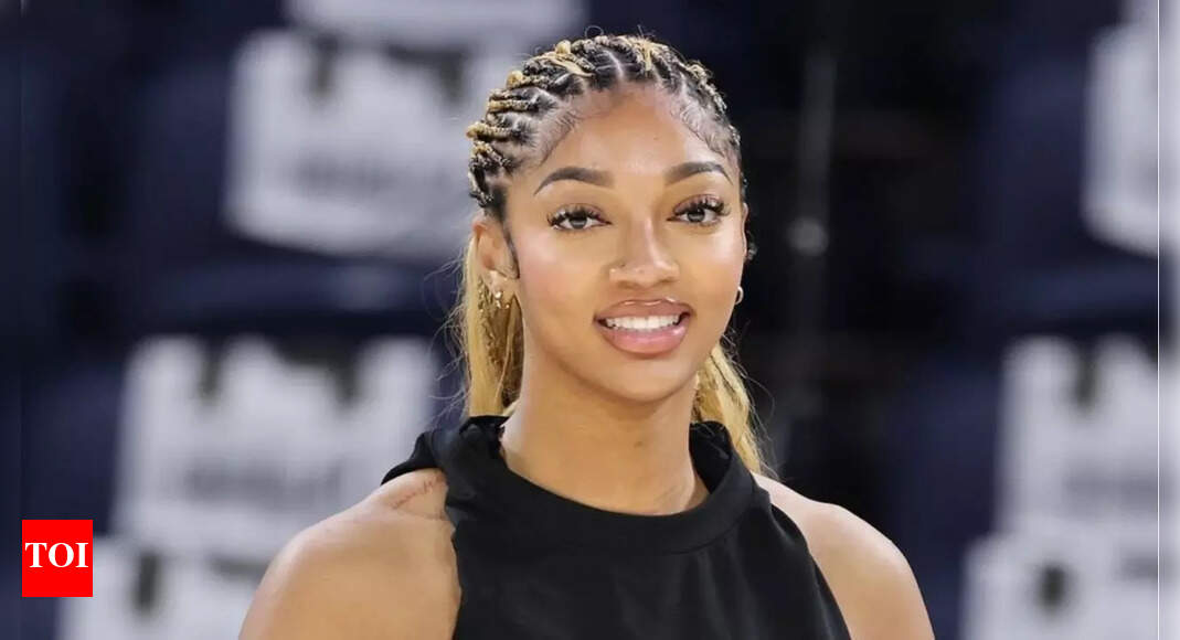 Angel Reese stops by a young fan post All-Star Game, asks her before signing autograph “Who you gonna be?” | NBA News - Times of India