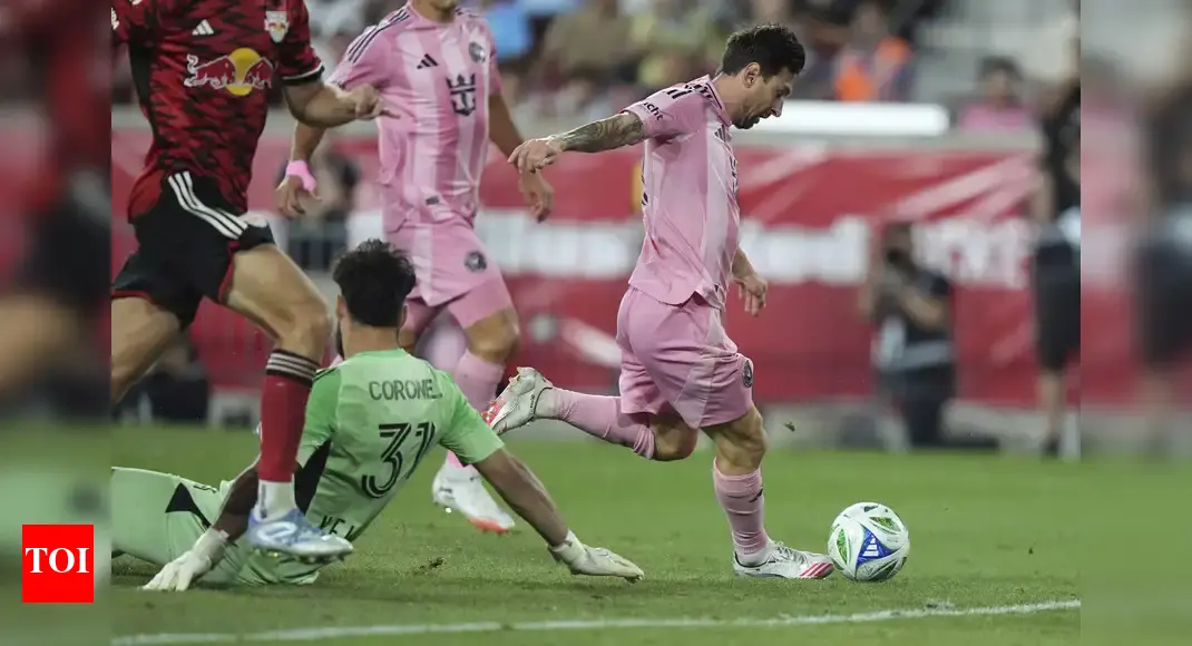 Messi 'sits down' goalkeeper to score, leads Miami to 5-1 win - Watch