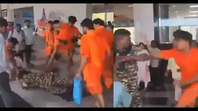 CRPF jawan assaulted by kanwariyas at Mirzapur railway station over train ticket; 3 held, later released on bail
