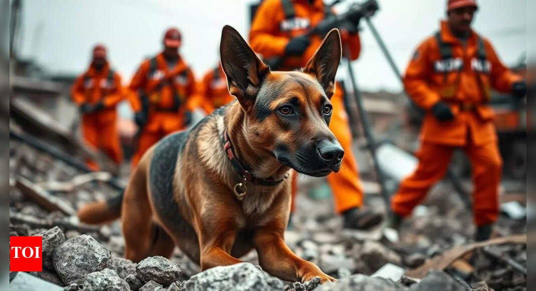 NDRF trains dogs to detect dead bodies: First cadaver unit to be commissioned soon; fills gap in resue ops