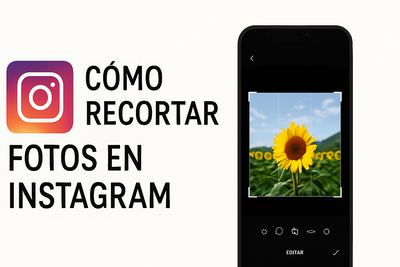 Cómo recortar fotos en Instagram