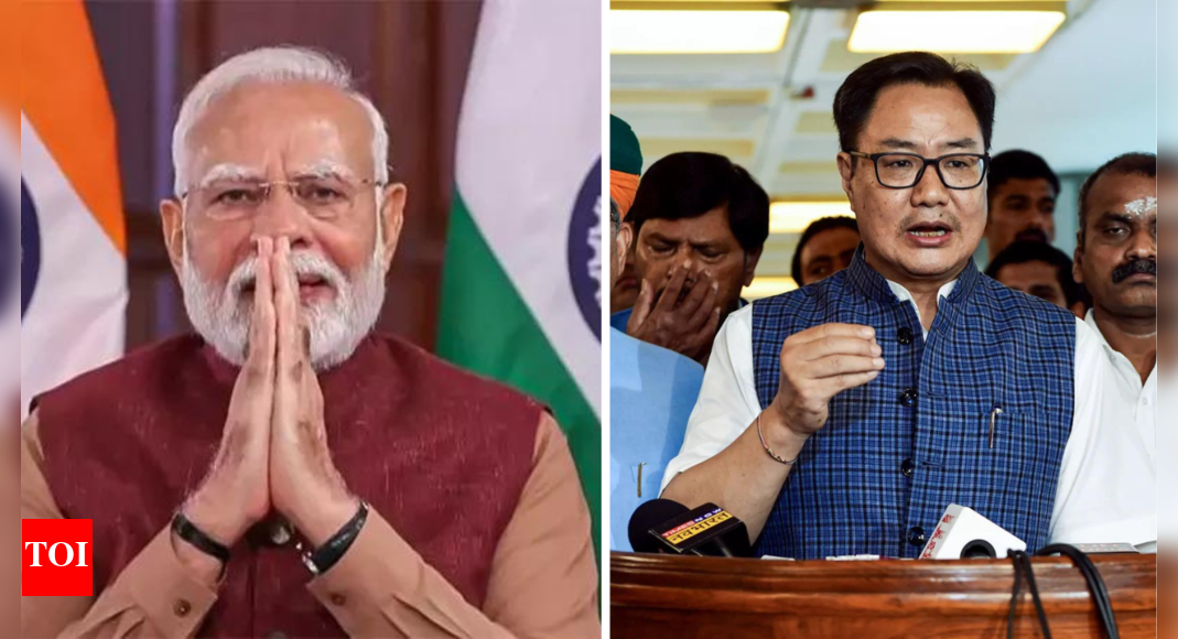 Evening news wrap: PM Modi to visit UK, Maldives this week; Rijiju says government open to discuss Op Sindoor; and more