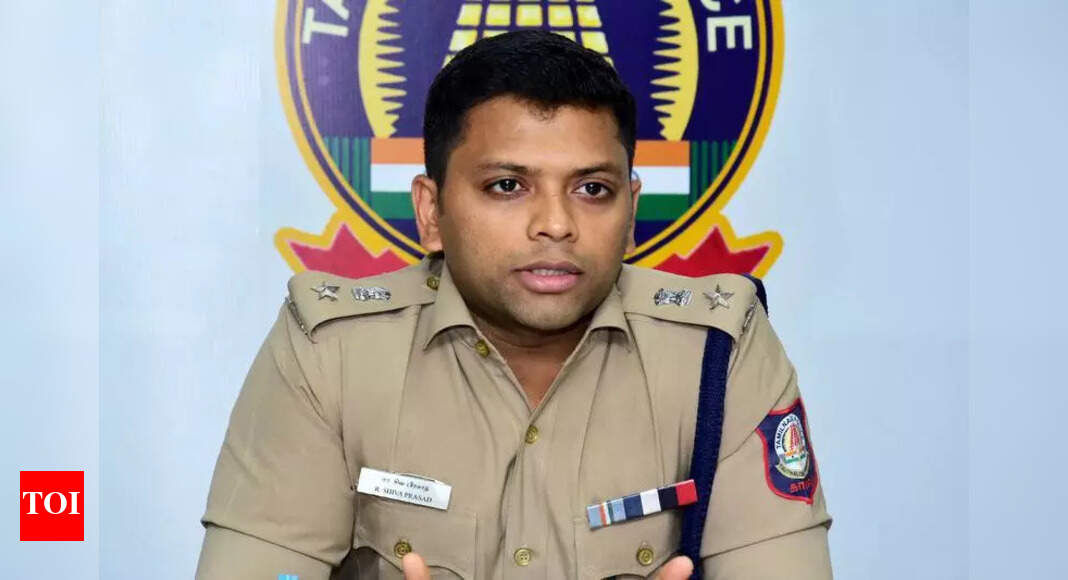 New Sivaganga SP takes charge | Madurai News  timesofindia.indiatimes.com